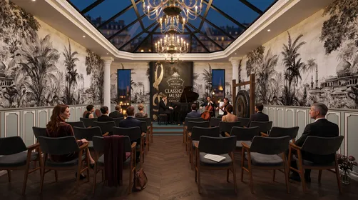  Chamber music hall.