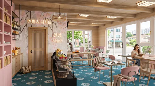 Charming Café Retreat
