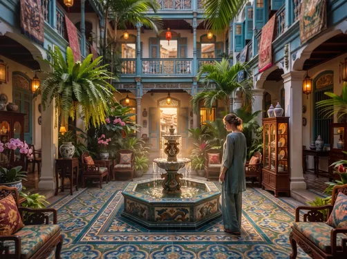 Nyonya Garden: A Home of Patterned Tiles