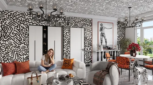 Keith Haring apartment