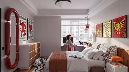Keith Haring apartment