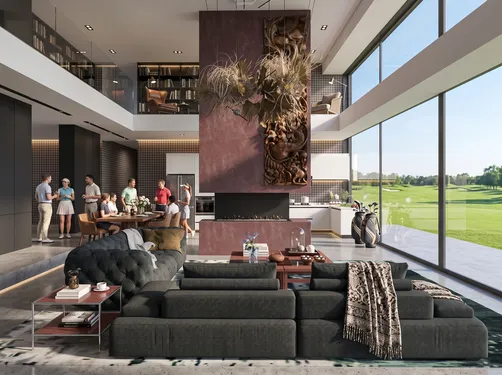The GOLF Residence_in progress