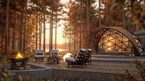 Glamping under the Dome