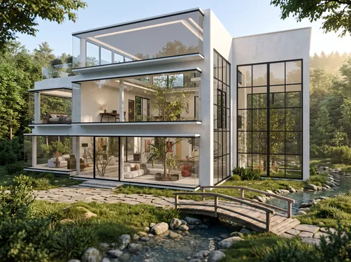 BETWEEN — A House Where Architecture Becomes Nature