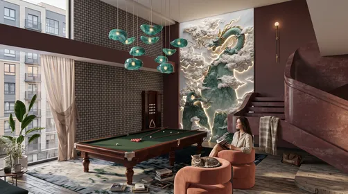 Dragon's apartment.
