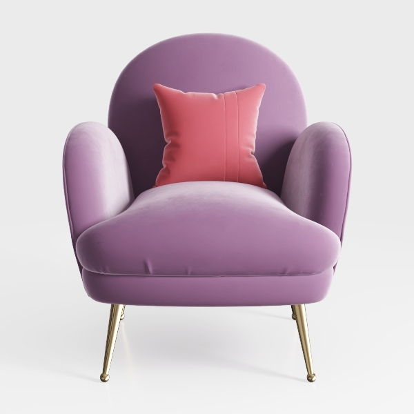 single sofa-Purple