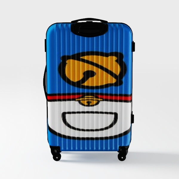suitcase-Klein Blue