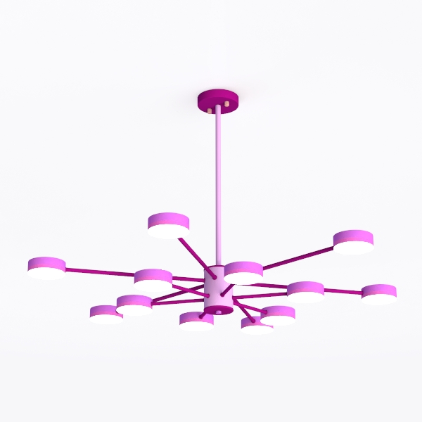 ceiling lamp-Purple