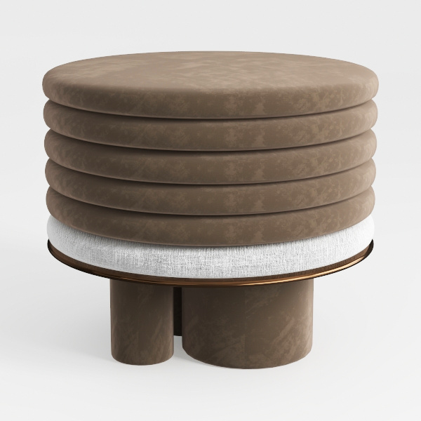 ottoman-Rounded Furniture