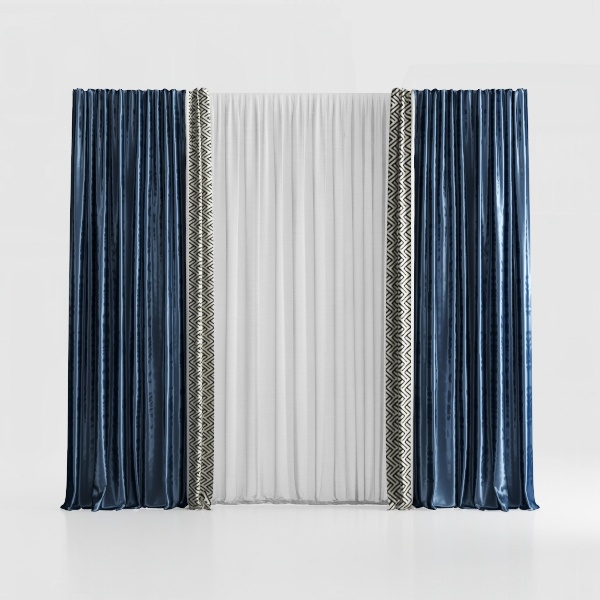 curtain-Klein Blue