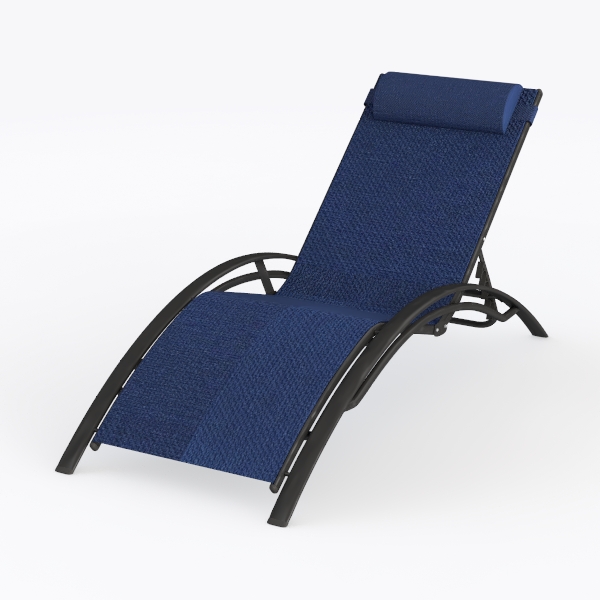 lounge chair-Klein Blue