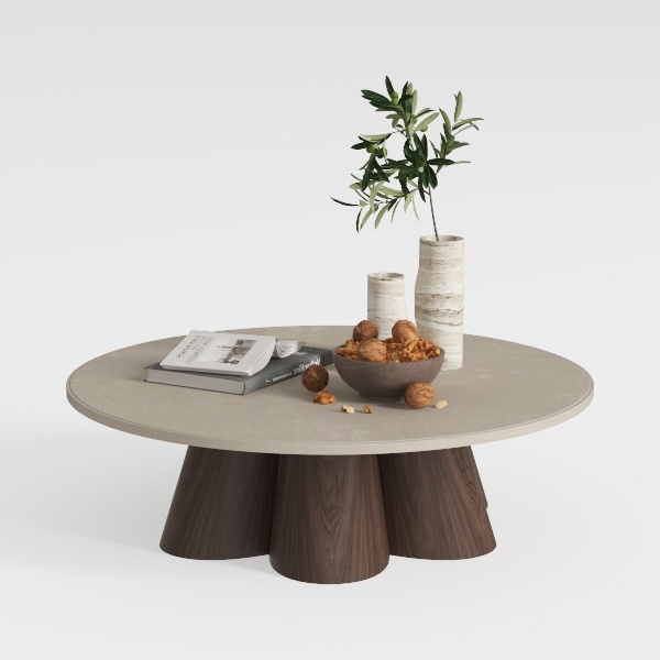 coffee table-Rounded Furniture