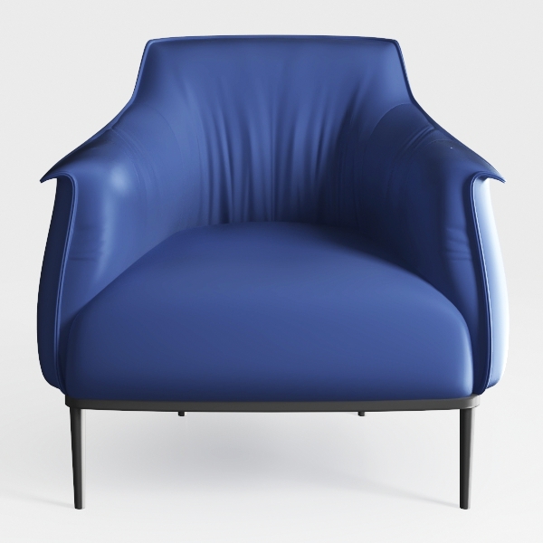 single sofa-Klein Blue