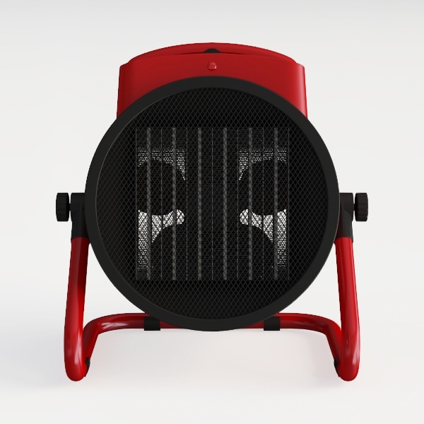 fan heater-Red & Black