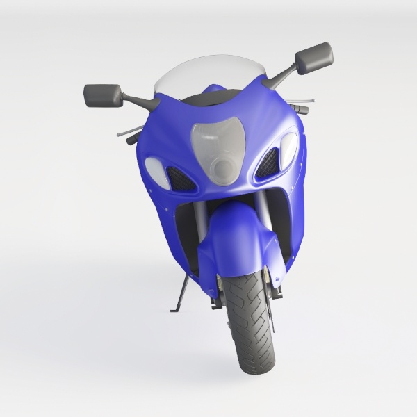motorbike-Klein Blue
