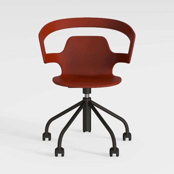 chair-Red & Black