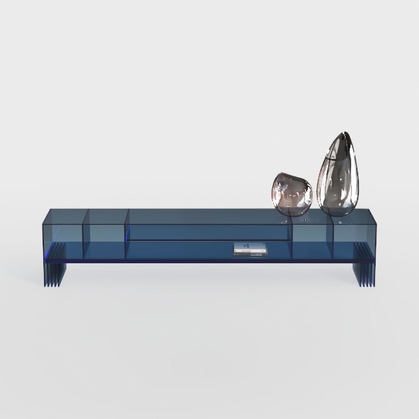 TV cabinet-Klein Blue