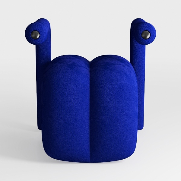 stool-Klein Blue